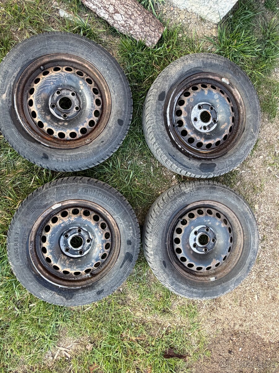 Pneu + disky 195/65 R 15 T - 2