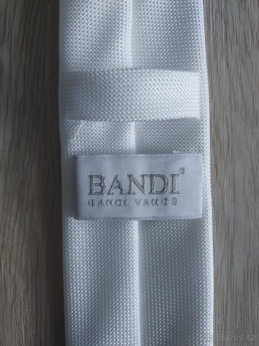 Bandi bílá kravata - 2