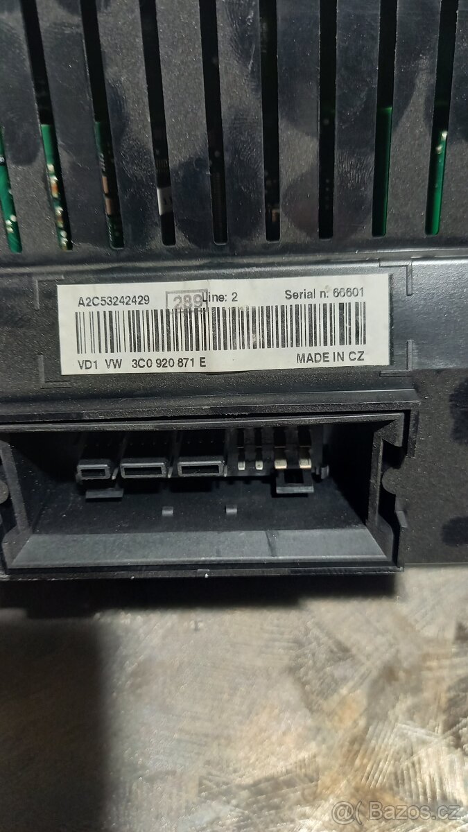 Přístroje VW Passat - 2