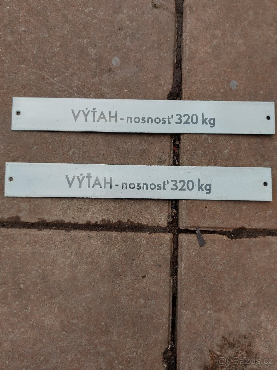 Prodám smaltované cedule - 2