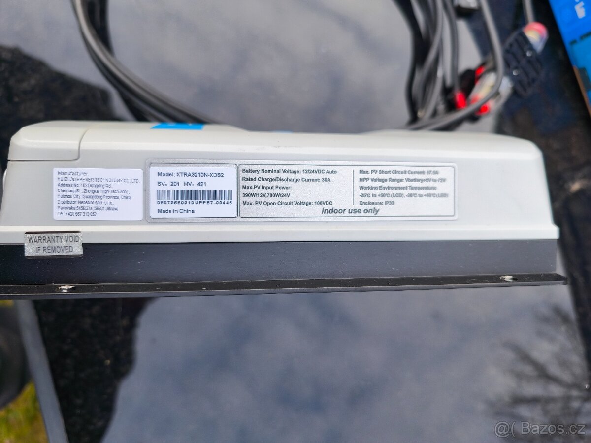 Solární regulátor MPPT Epever Epsolar 30A/100V - 2