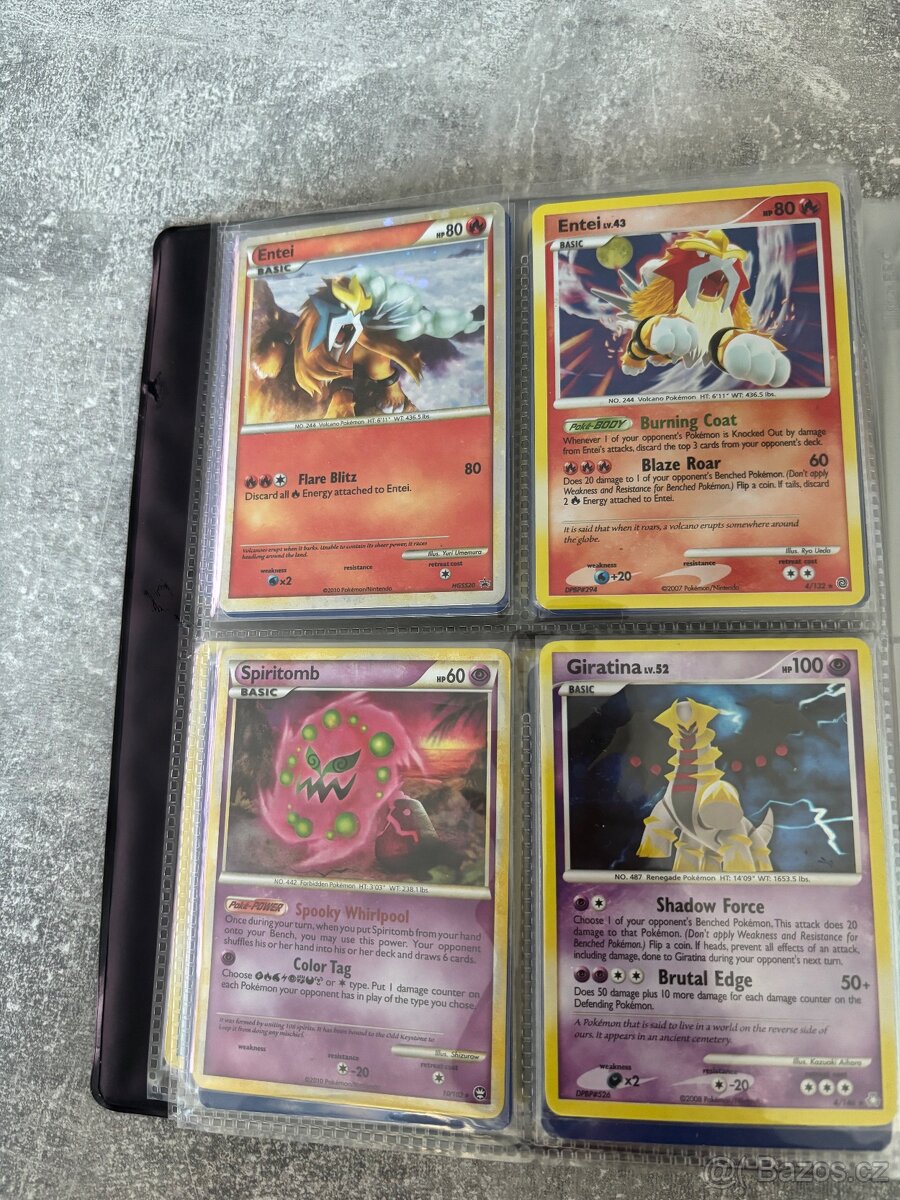 Pokemon Holo starters + legendy - 2