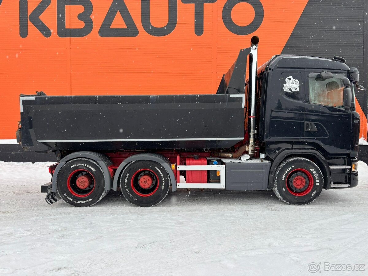 Scania R580 E6 tahač - sklápěč - 2