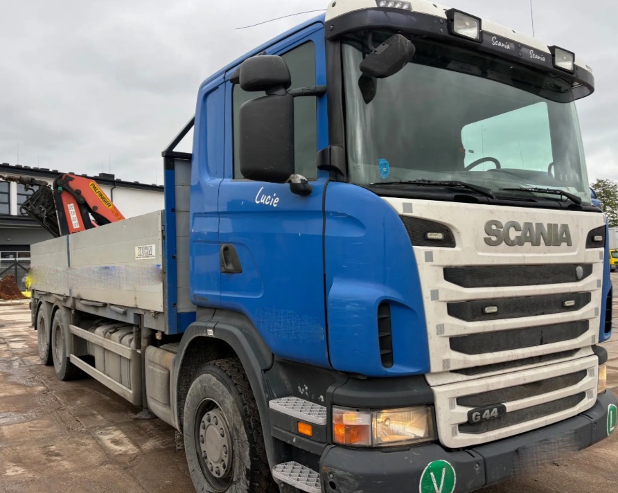 Scania G440 - 6x4 - Valník + HR-PALFINGER PK 33002-EH - 2