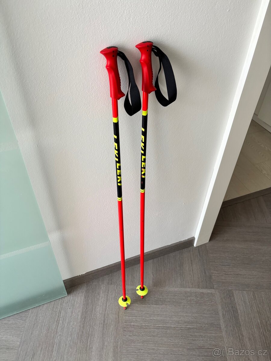 Dětské lyžařské hůlky leki 100cm - 2