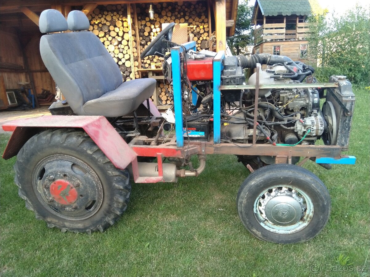 Malotraktor, traktůrek, fréza - 2