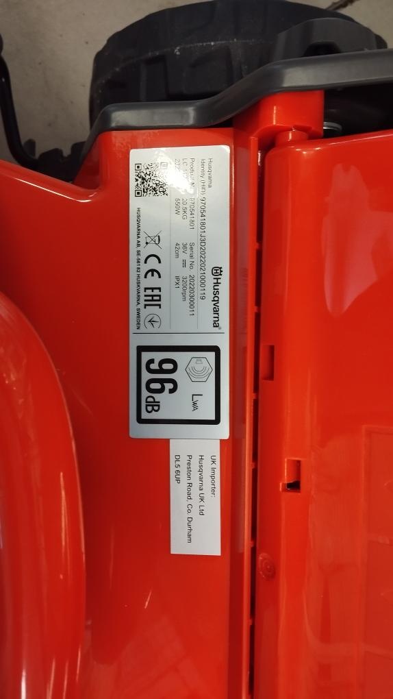 Husqvarna aku sekačka, LC 142 i, bez baterie a nabíječky - 2