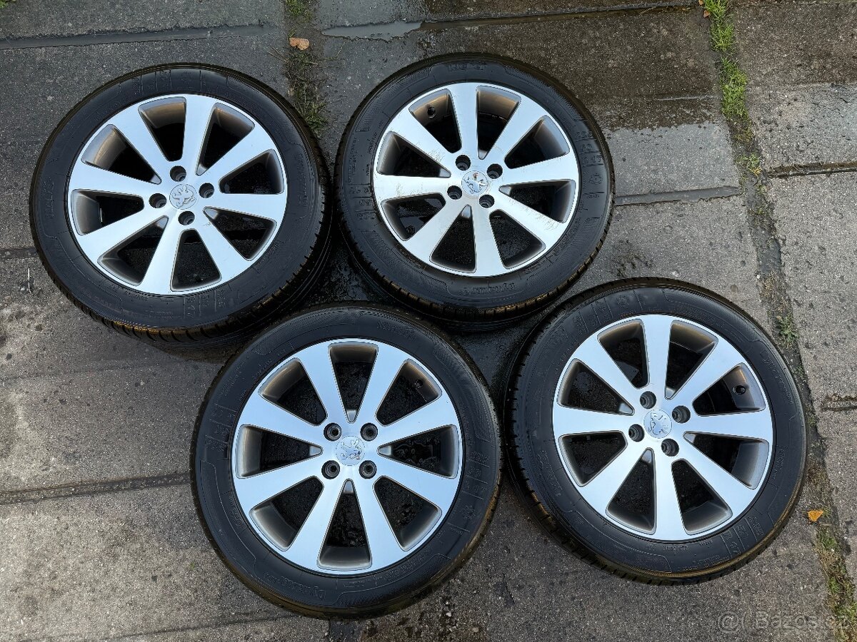 Peugeot - originální alu kola 17" - 2