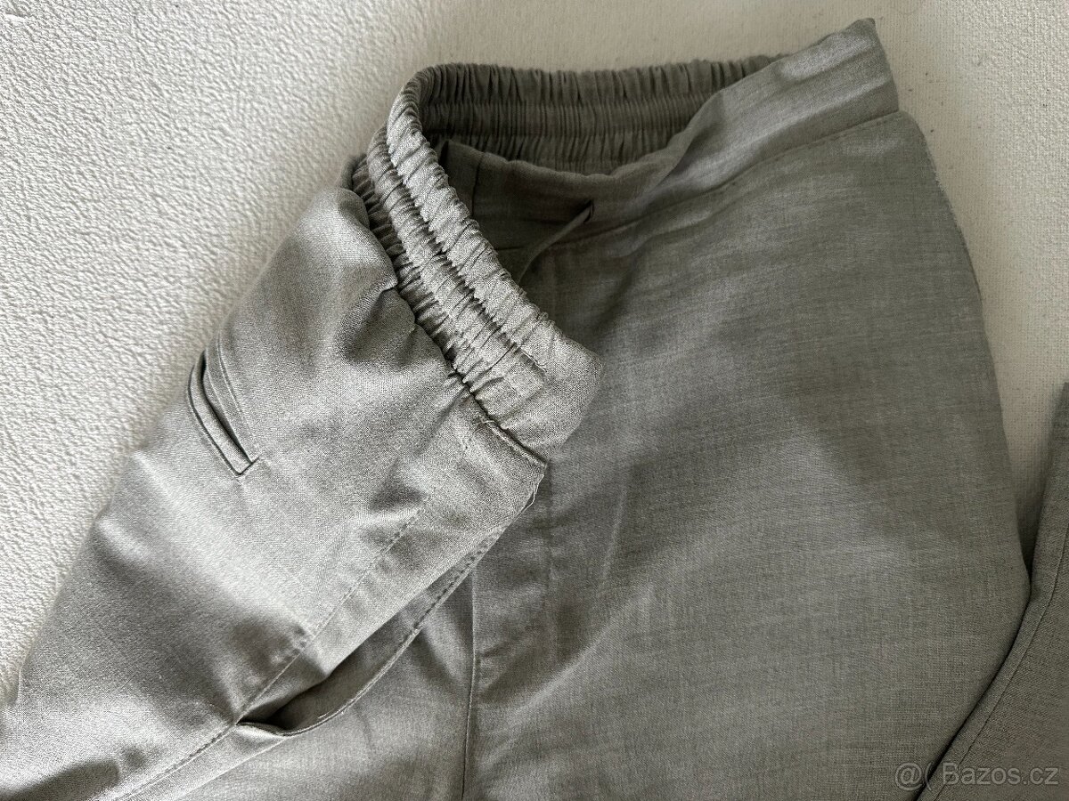 Letní elegantní pánské kalhoty vel. 36 - 2