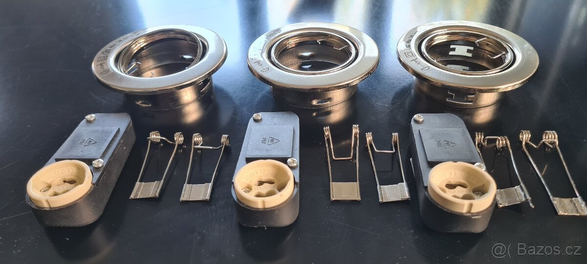 Podhledová svítidla + patice GU10 a 16 ks LED GU10 žárovek - 2