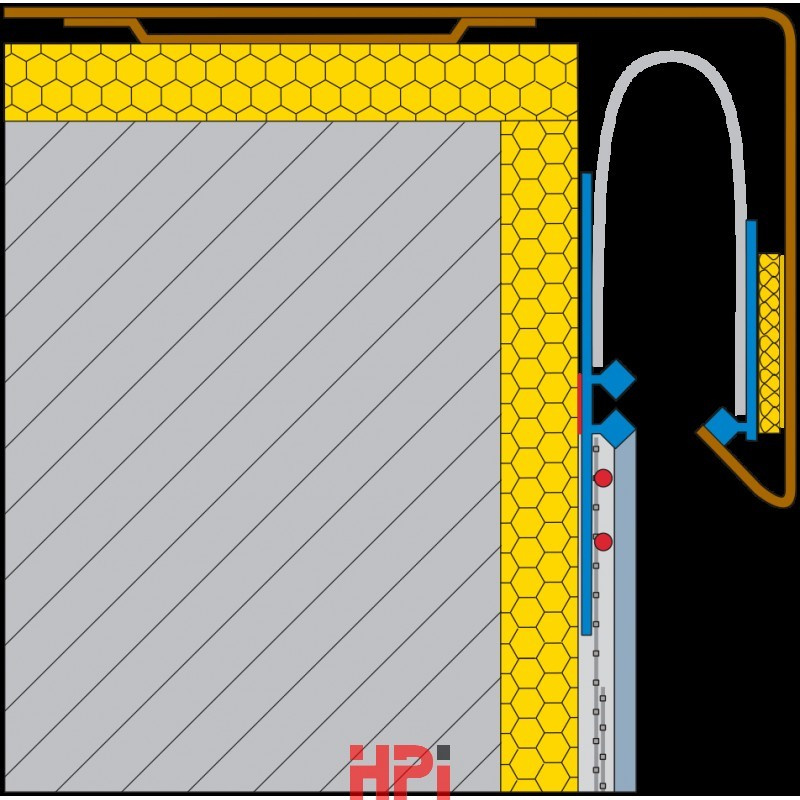LIKOV LX-55 Ukončovací lišta pro napojení střešní atiky - 2