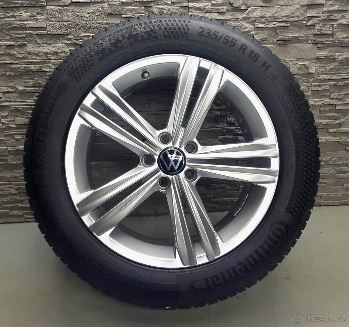 18" Originál VW Sebring 5x112 Tiguan II zimní pneu 5-6mm - 2