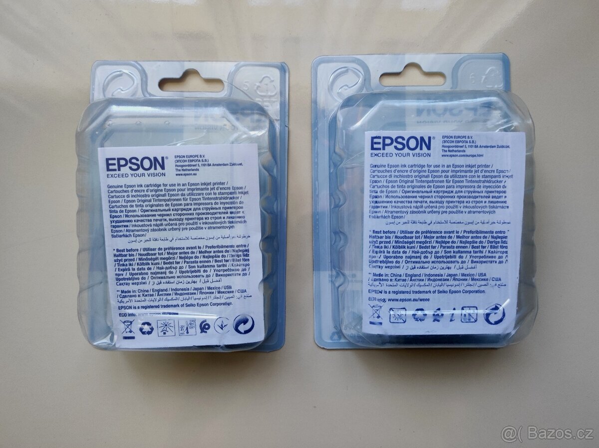 EPSON T1301 černý XL - originální inkoust - nový - 2