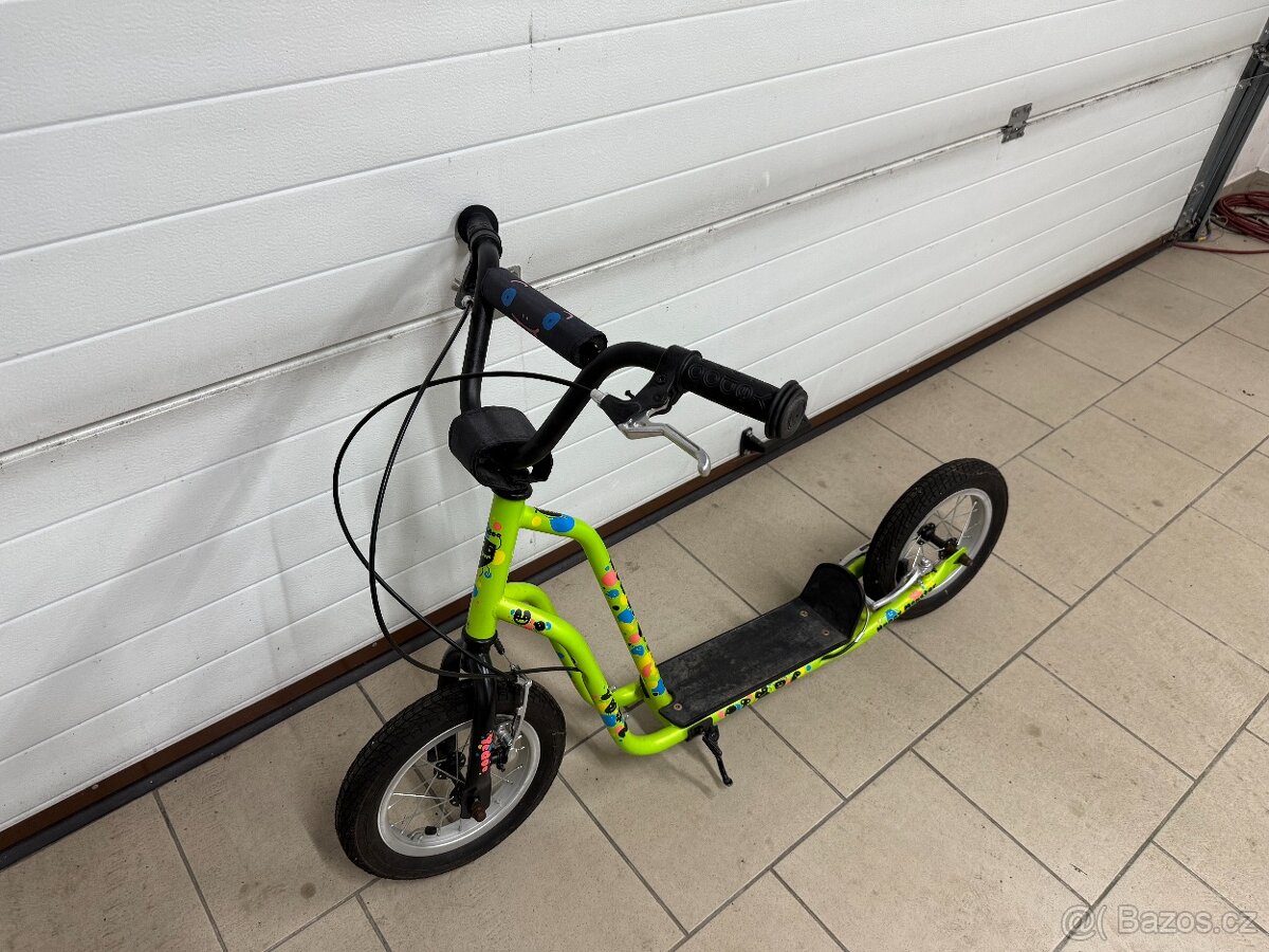 Dětská koloběžka zelená - 2