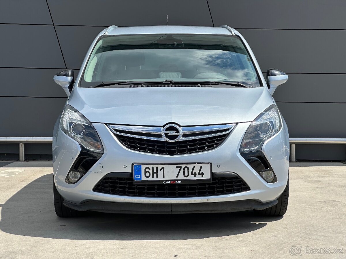 Opel Zafira Tourer 1.4T, LPG, ČR, Servis, 2014 - 2