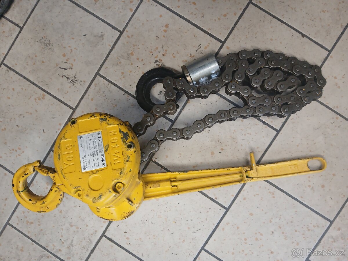 Řetězový zvedák,kladkostroj Yale C85 - 2