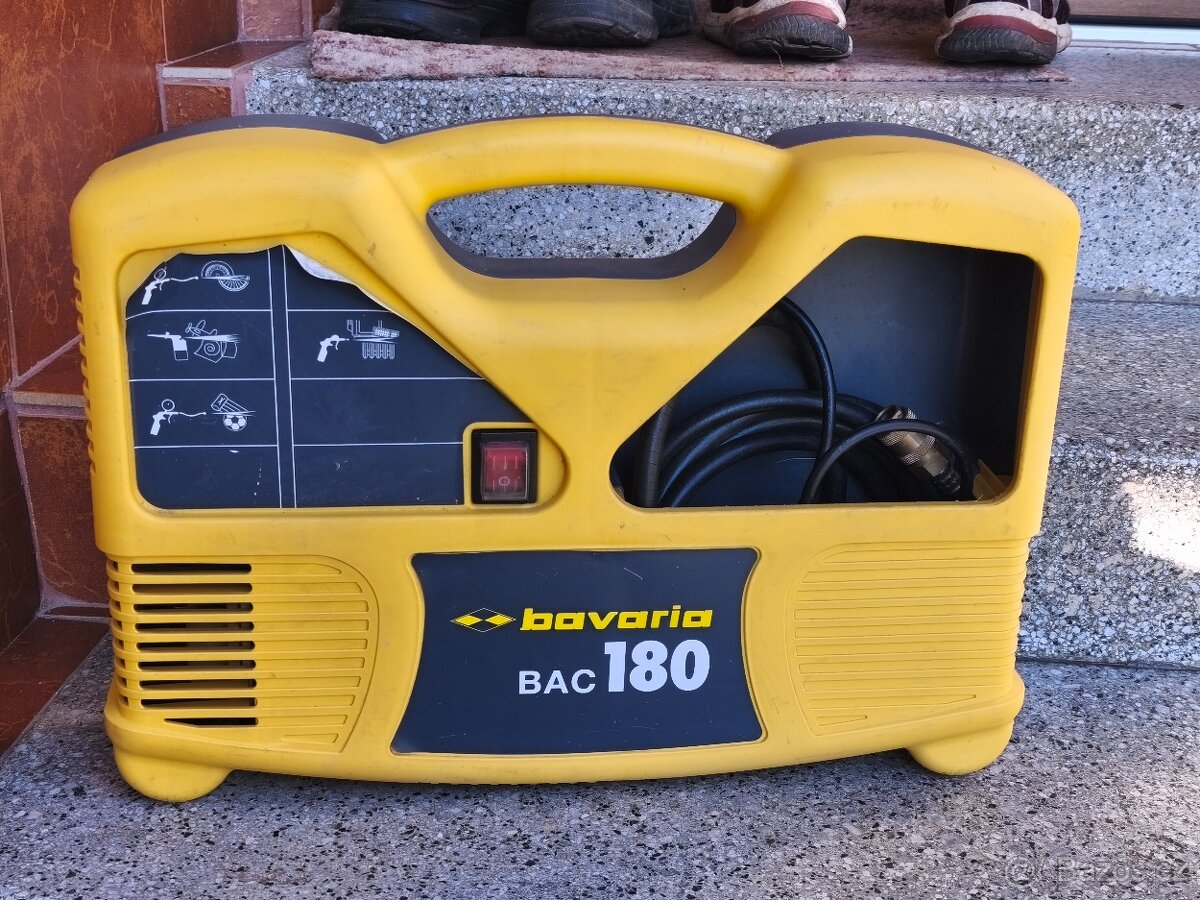 Prodám kufříkový kompresor Bavaria 180 -8 bar... - 2