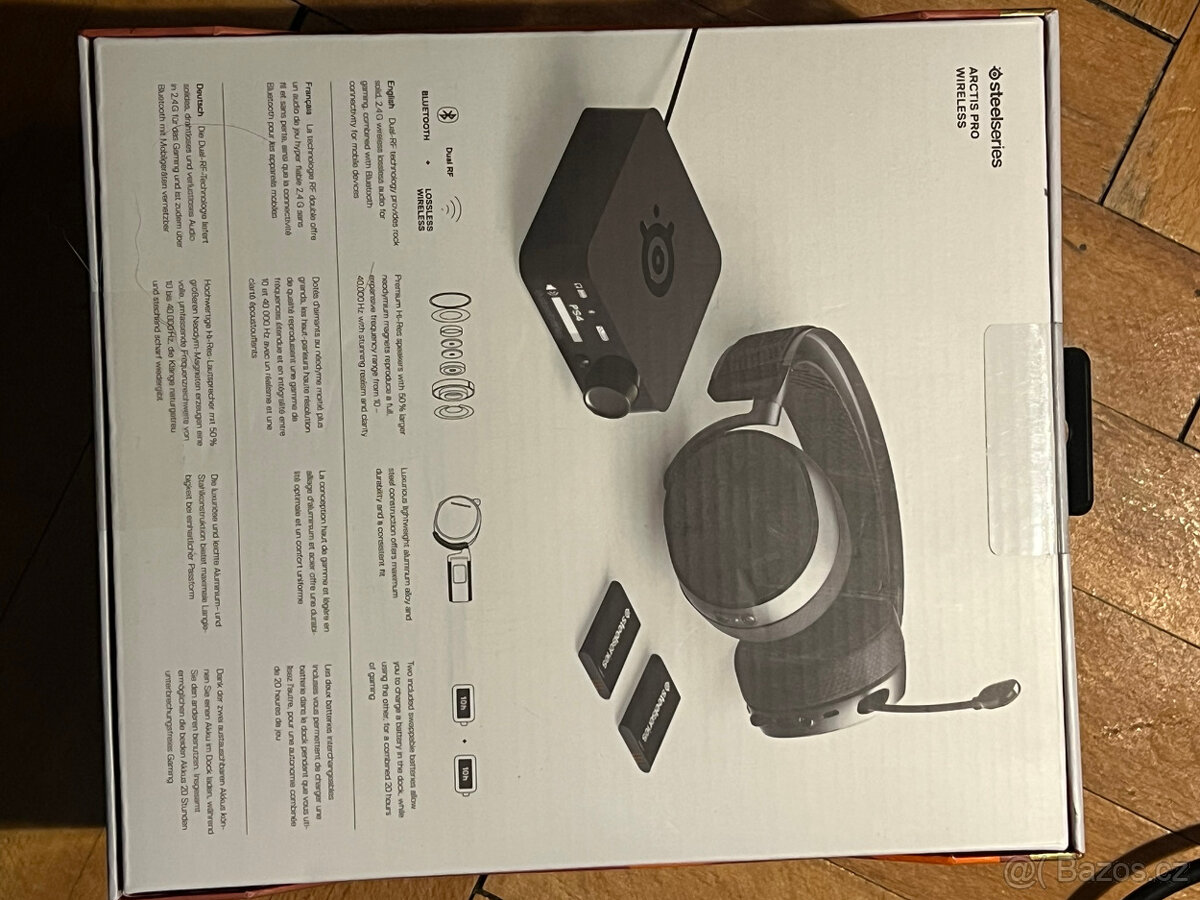 Sluchátka SteelSeries Arctis Pro Wireless - nové v záruce - 2