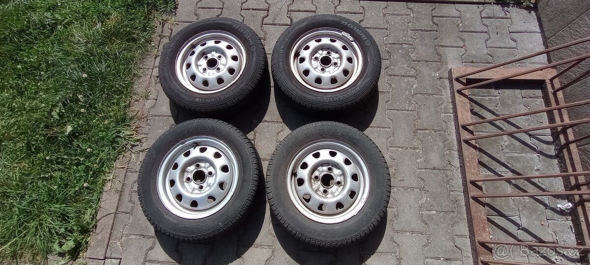 Letní pneu s diskem 165x70 R13 - 2