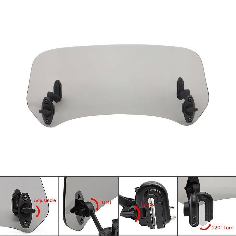 Uni deflektor(prodloužení)plexi chopper,skůtr,apod. - 2