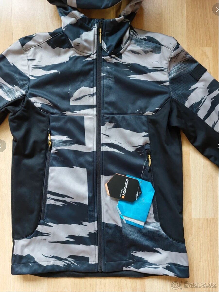 Nová softshellová bunda, voděodolná, Icepeak, 158-164 - 2