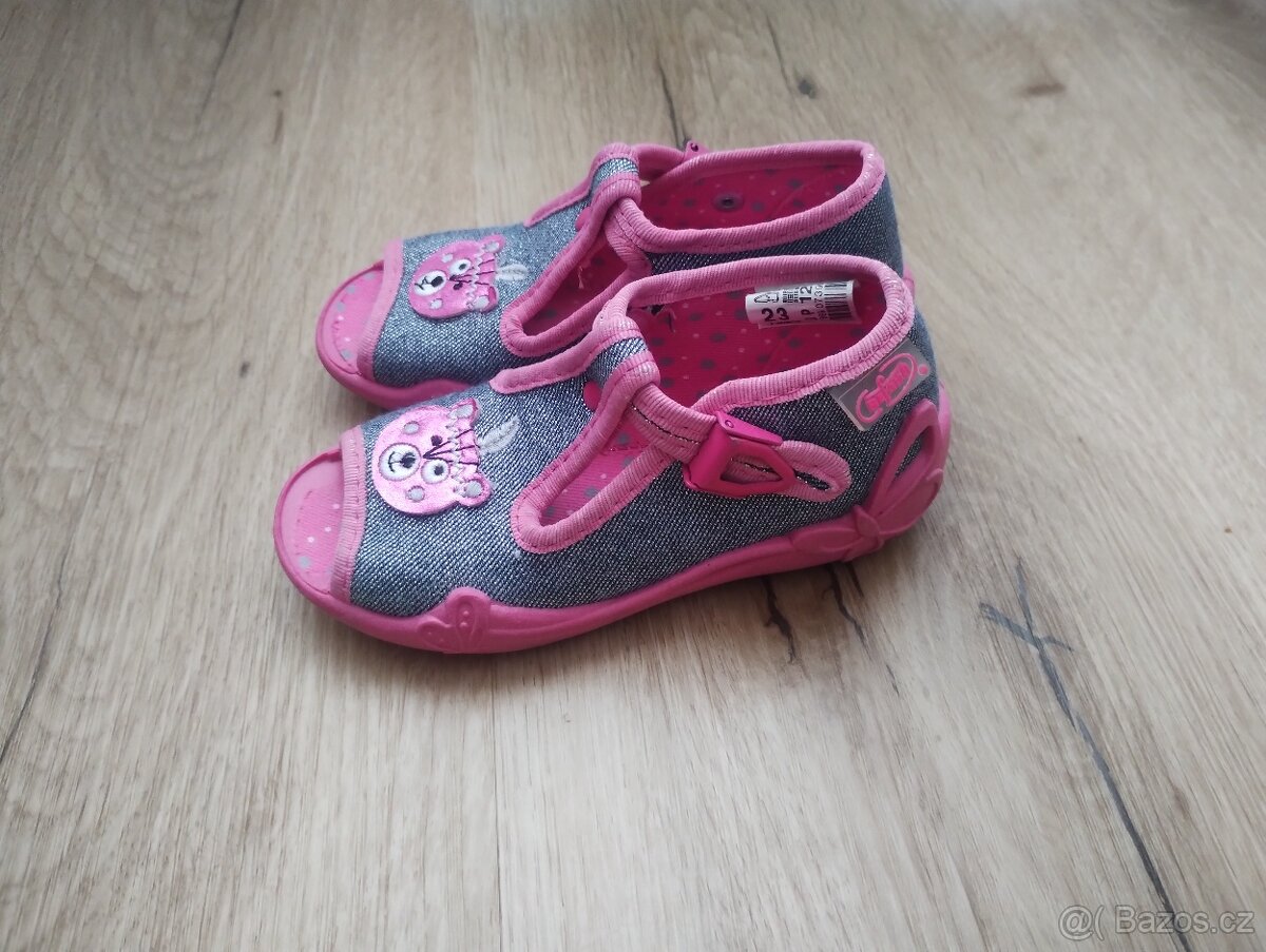 Dětské bačkůrky Befado - vel. 23 - 2