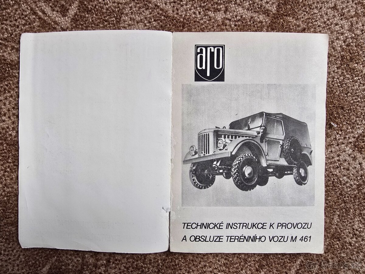 ARO M 461 - instrukce k obsluze vozu - 2