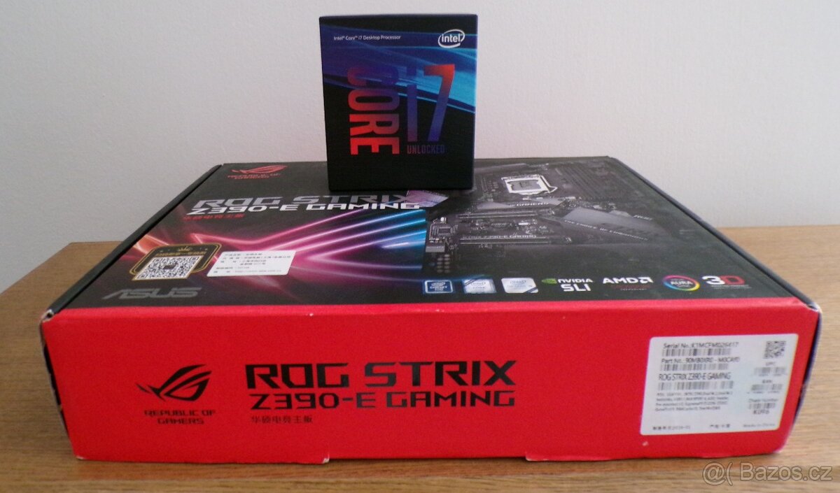 ASUS ROG Strix Z390‑E Gaming + Intel Core i7‑8700K - 2