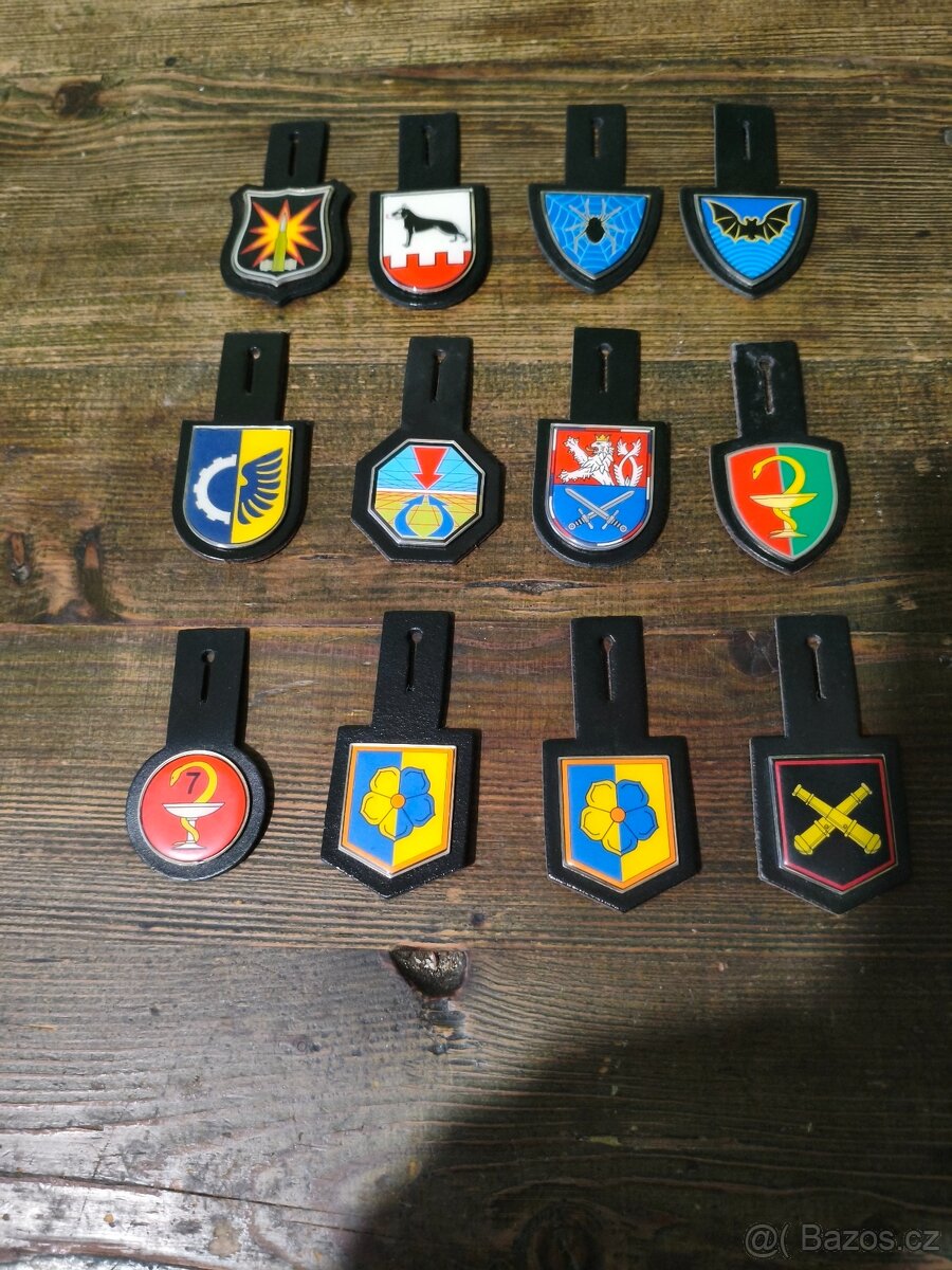 Kapsový odznaky AČR - 2