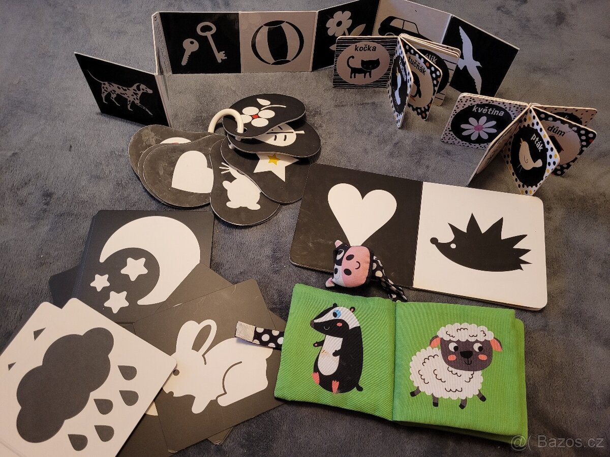 Černobílé hračky pro miminko - 2