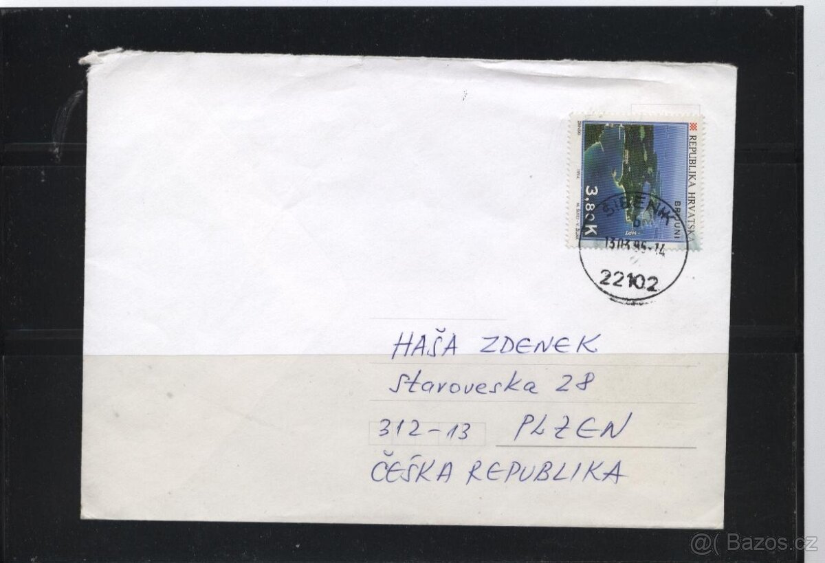 2 dopisy se známkami Chorvatska - 2