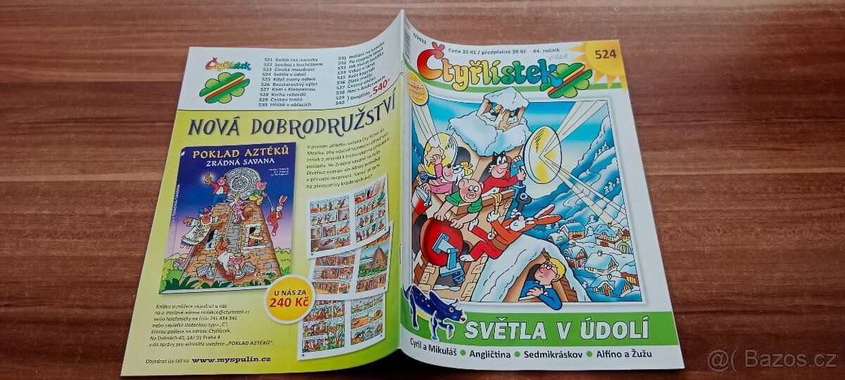 Čtyřlístek č 29 - 524. - 2