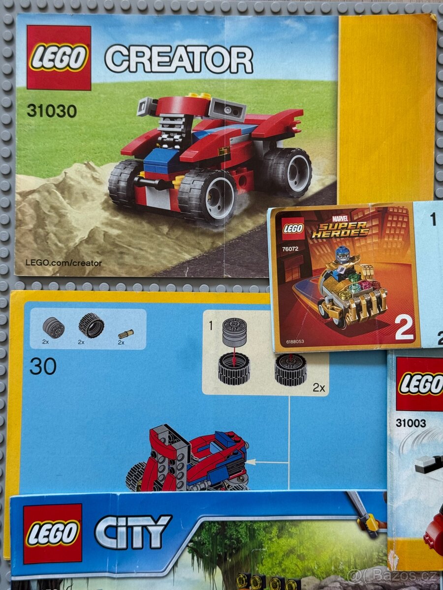 LEGO návody - 2