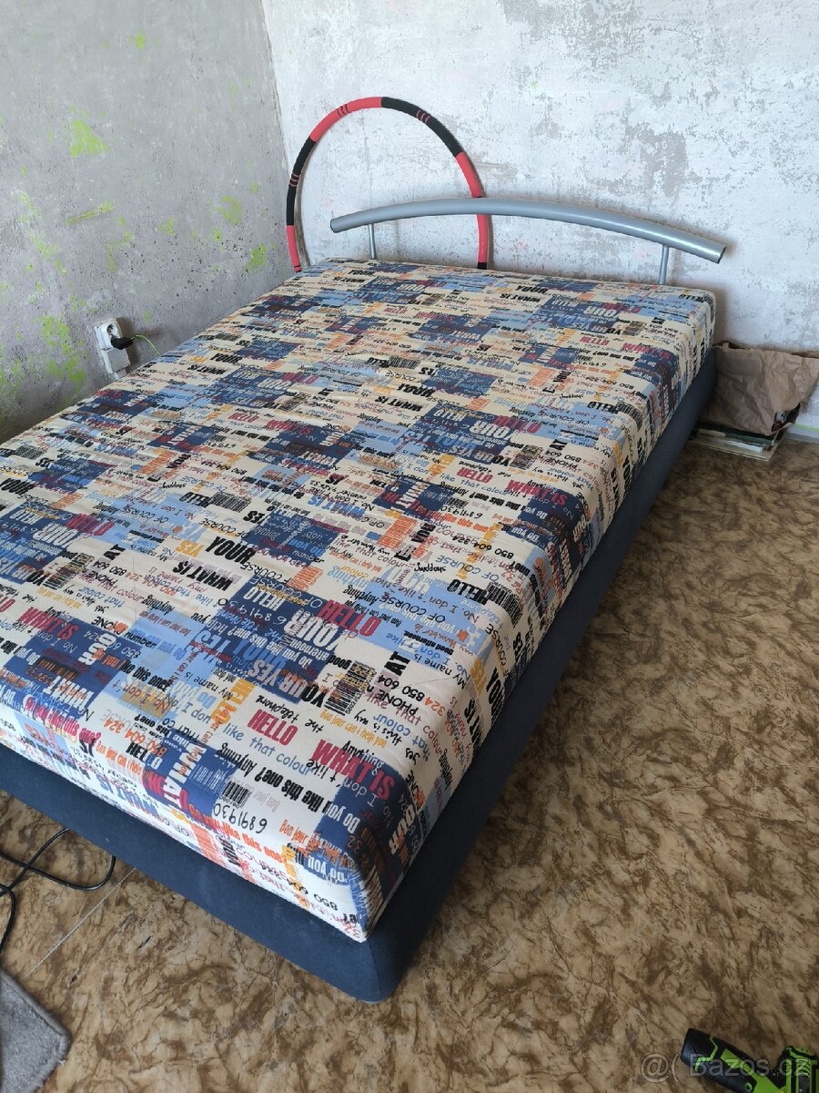 Postel 140×200 s úložným prostorem - 2