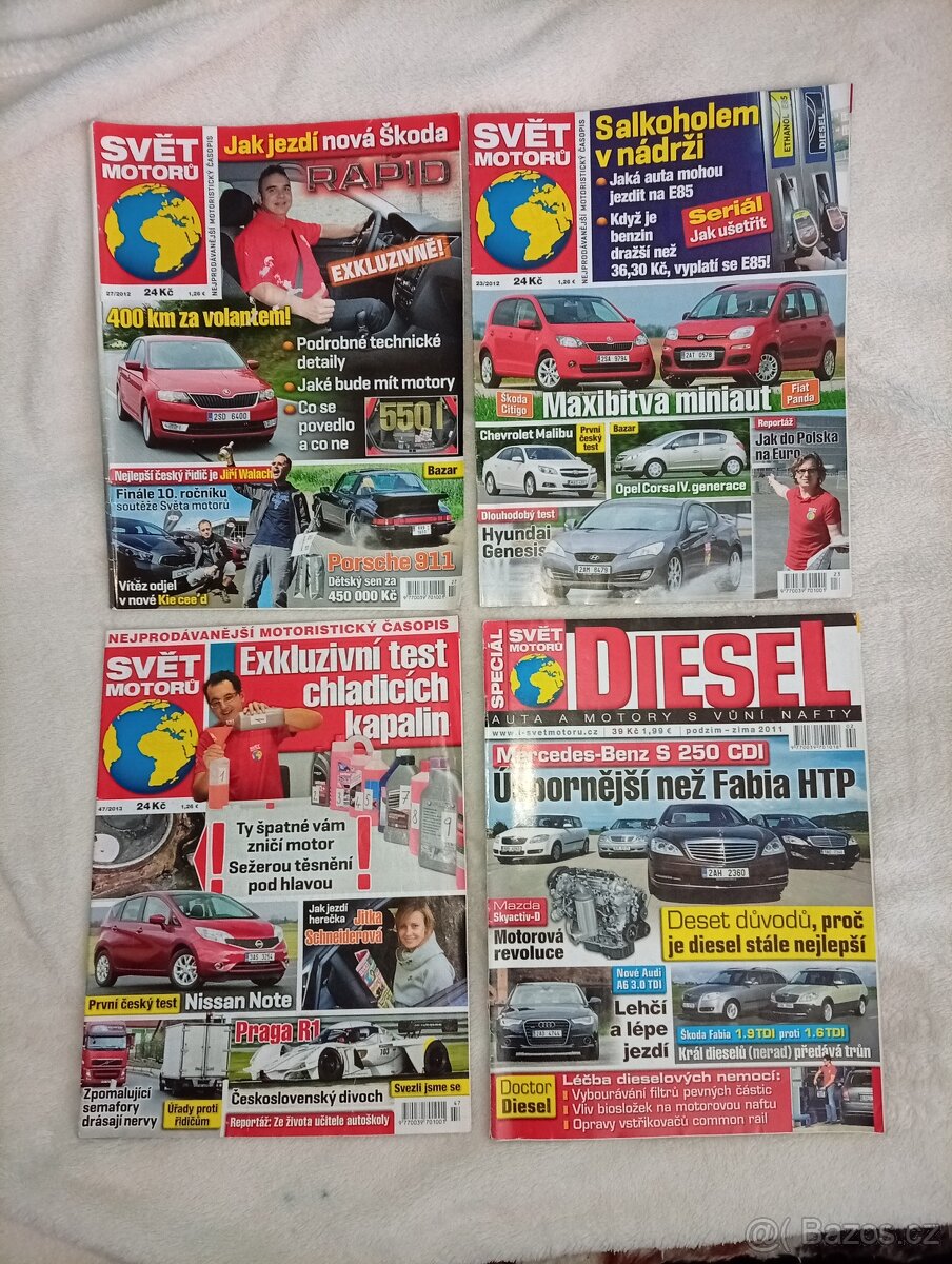 časopisy o autech - 2