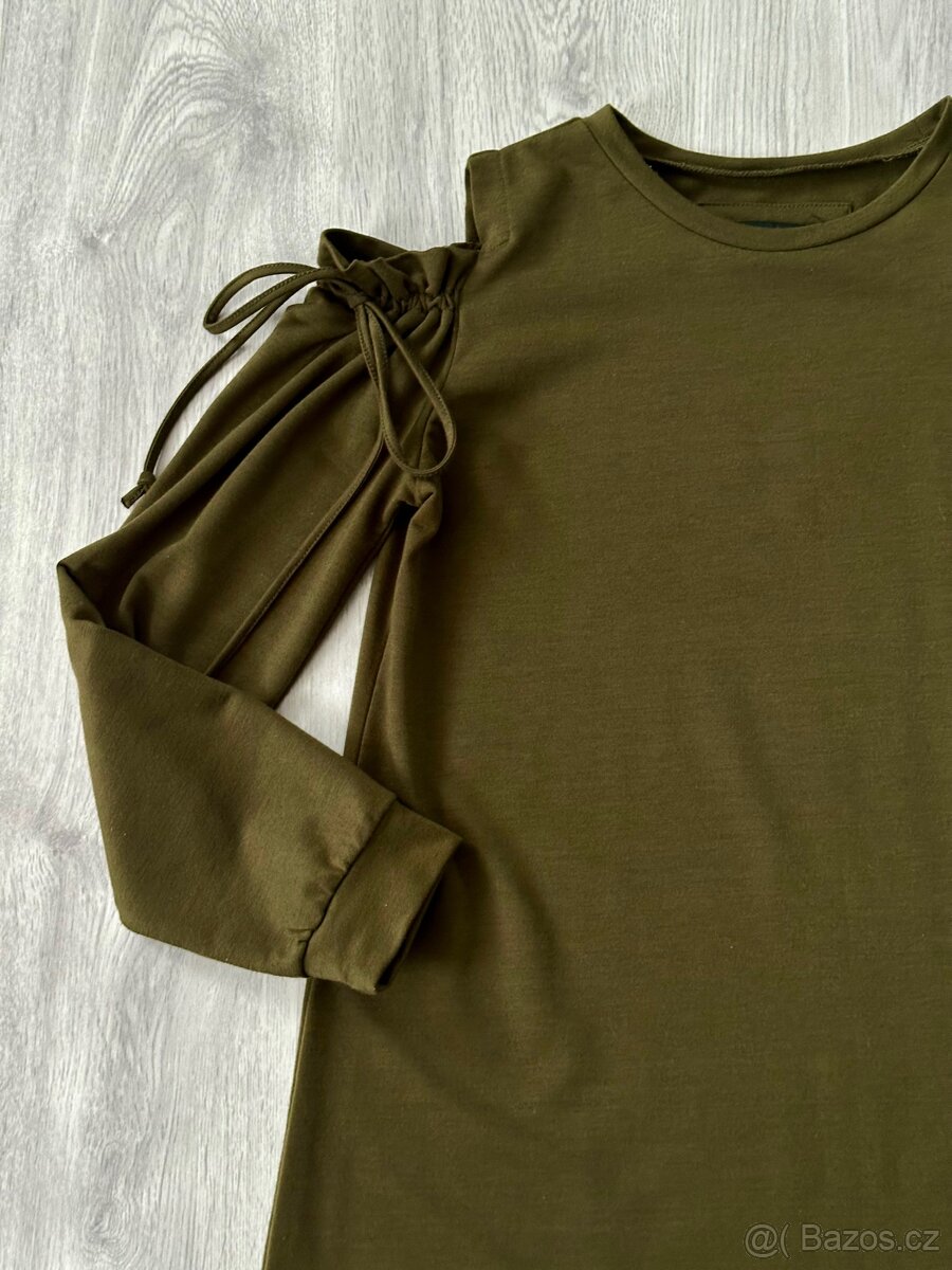 khaki midi šaty Gate, vel S - 2