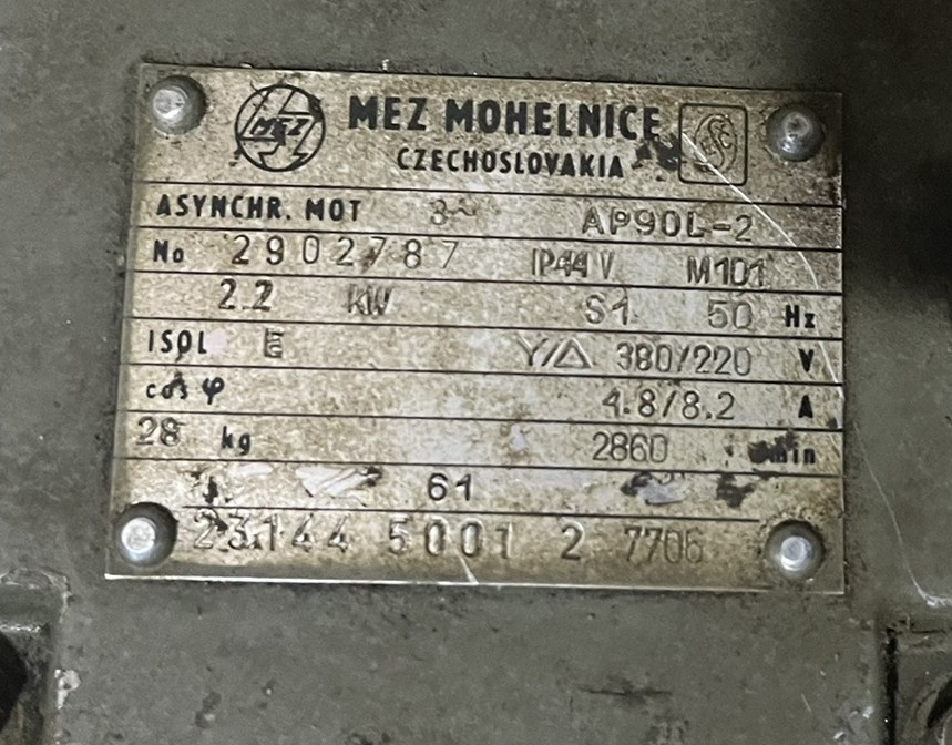Asynchronní motory MEZ Mohelnice - 2