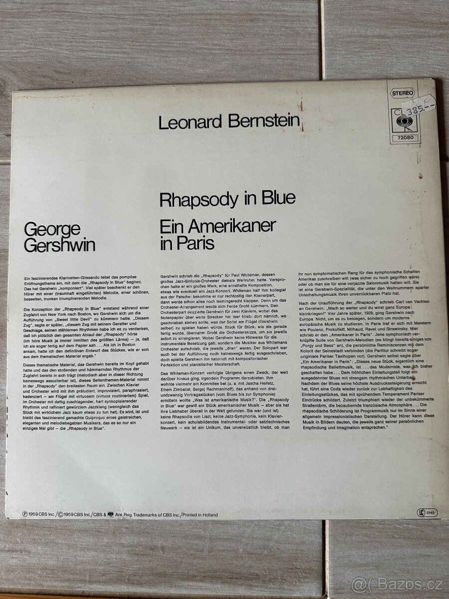 Leonard Bernstein, Rhapsody in Blue - 2
