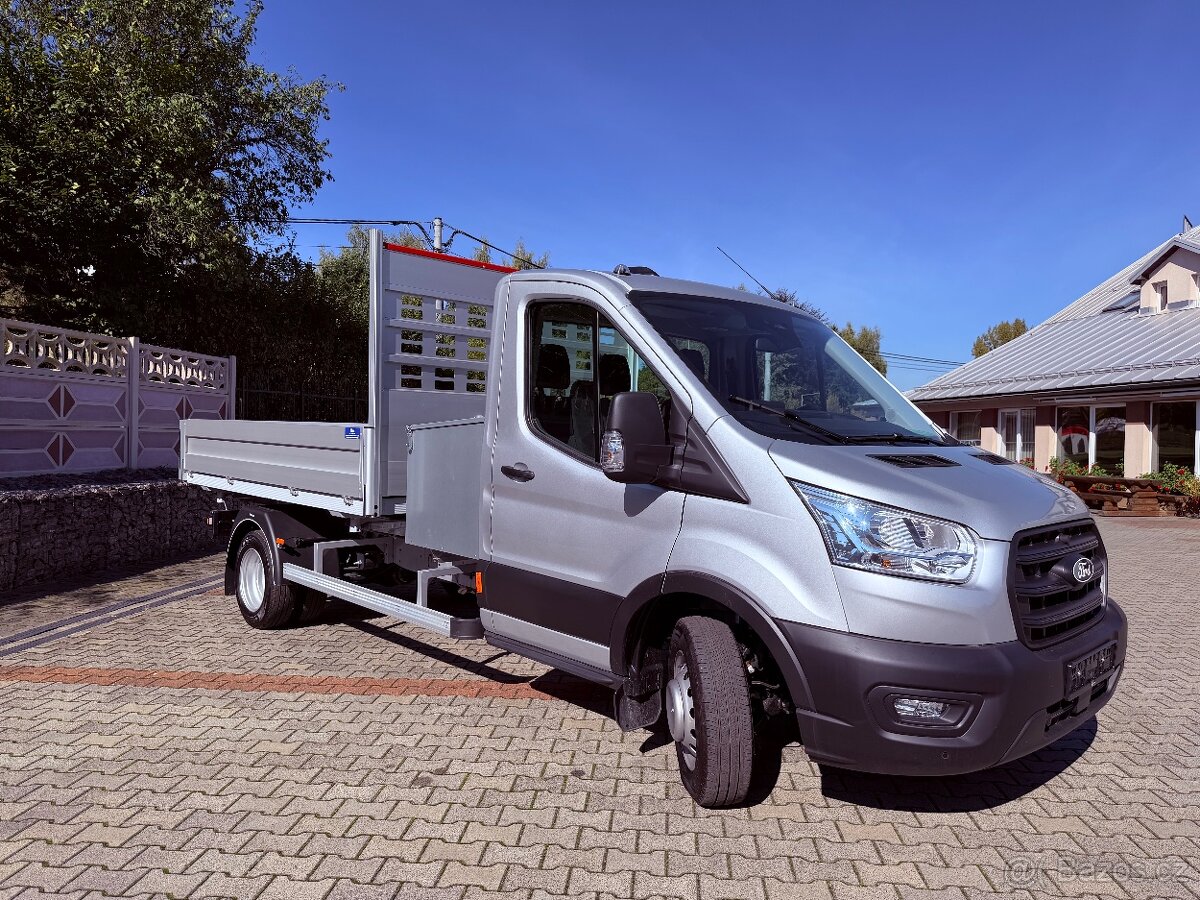 Ford Transit L3 3S-sklápěč/2025/DPH/MĚCHY/ZADNÍ NÁHON/165k/ - 2