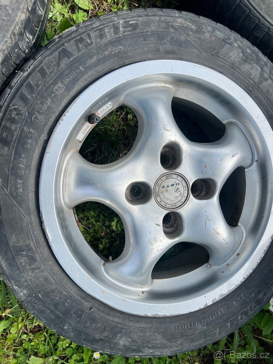 Alu disky 4x100 r14 Škoda VW seat - 2