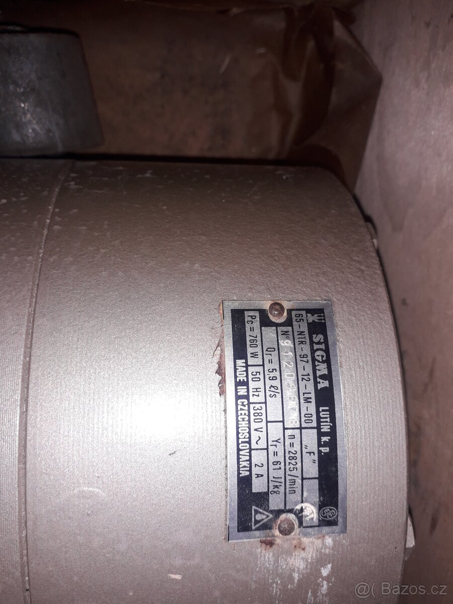 Čerpadla SIGMA NTR-65, NTR .80 - 2