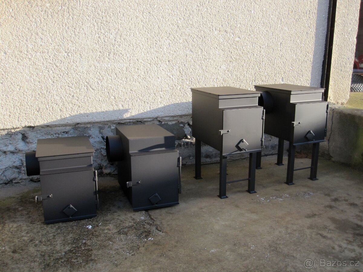 Topeniště - kamínka k udírně - 2