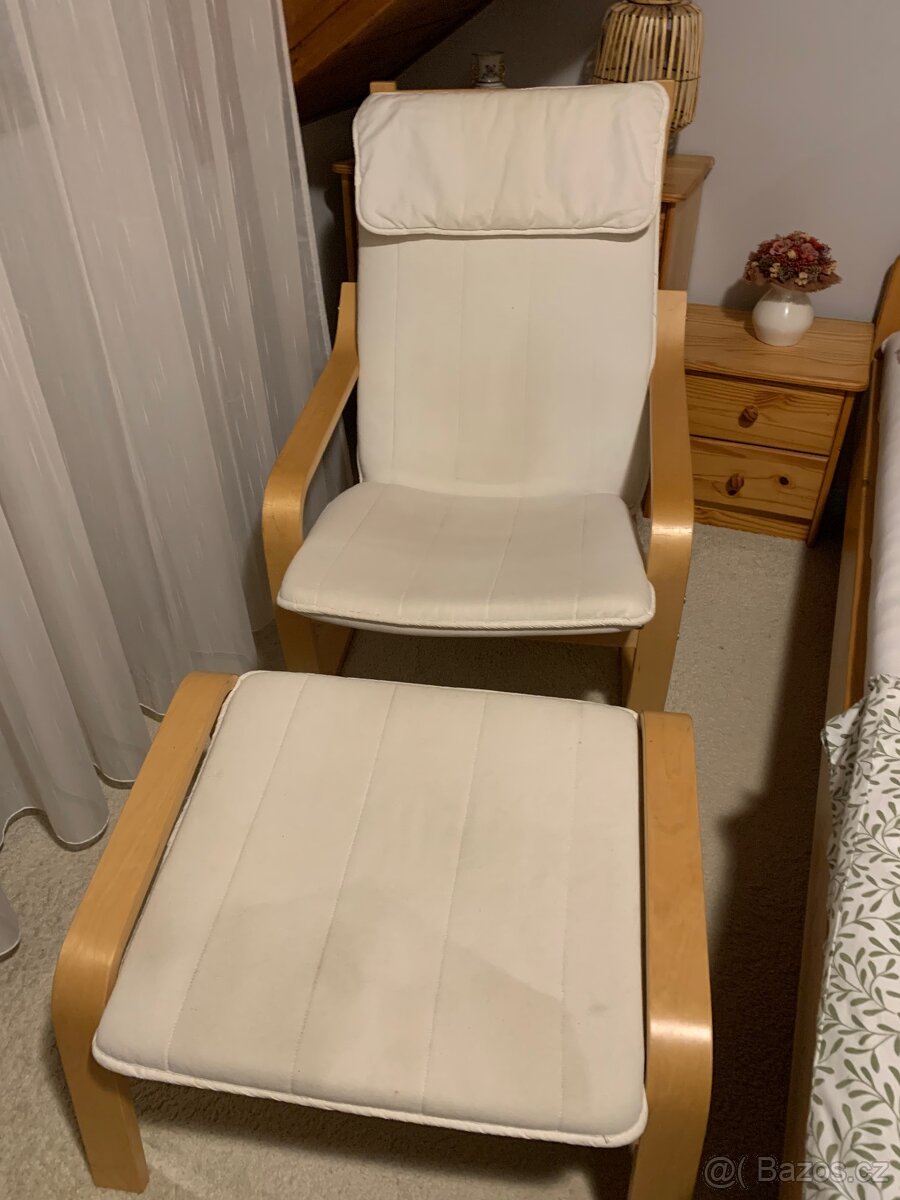 Ikea křeslo poang - 2