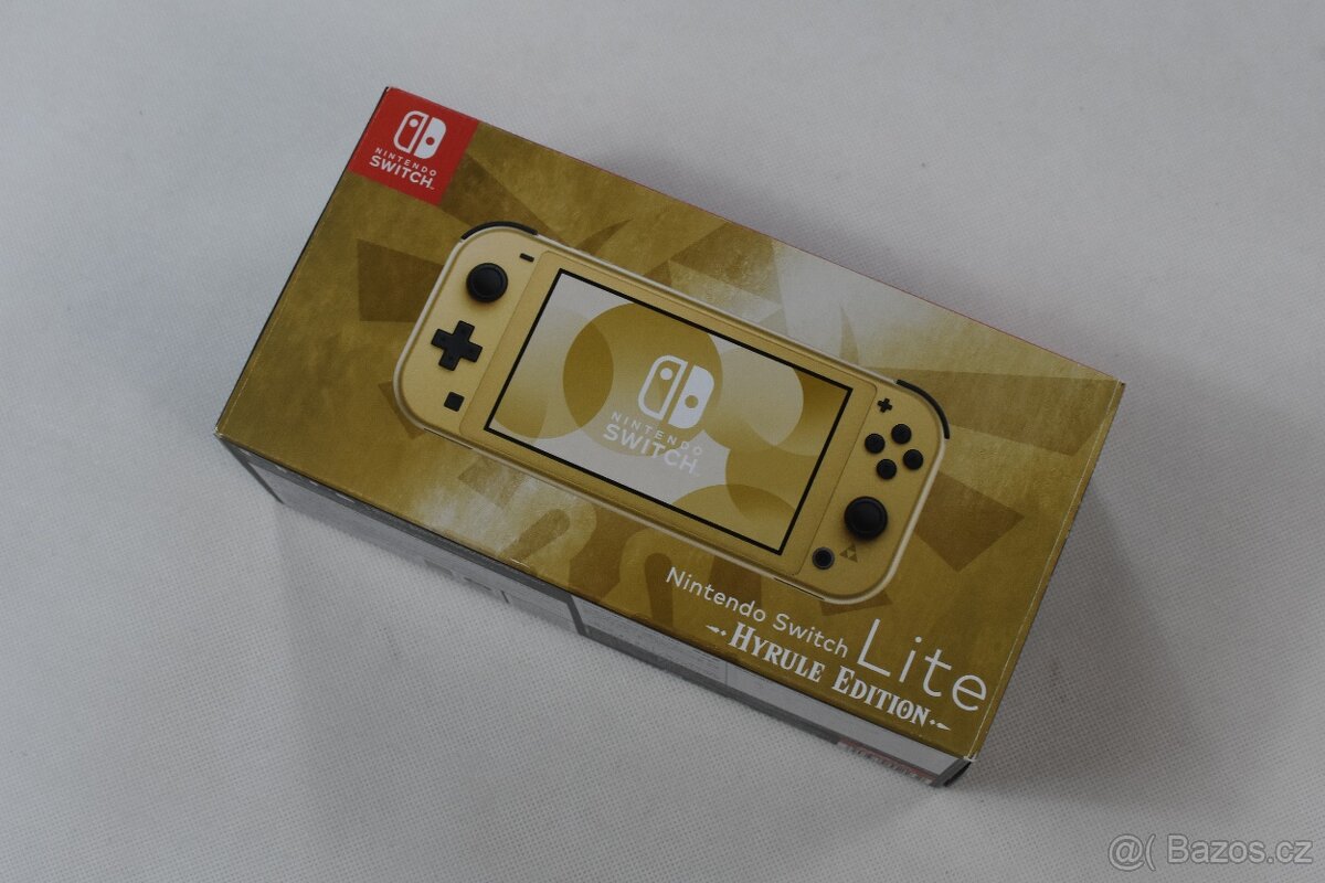 Nintendo Switch Lite konzole Hyrule Edition (Zánovní) - 2