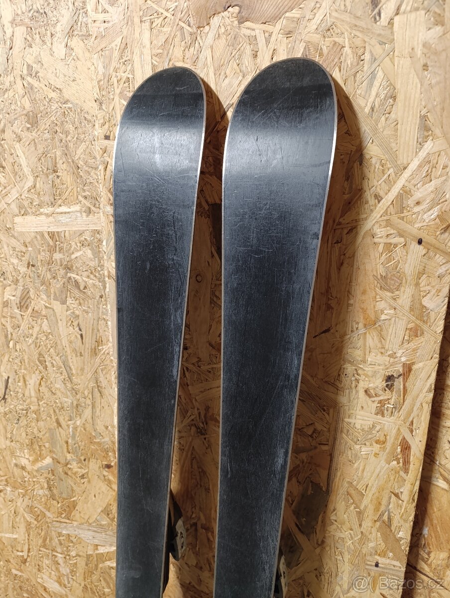 Lyže Salamon 120+lyžáky EU 24,5 - 2