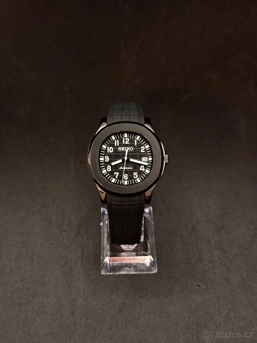 Seiko mod Aquanaut Black - 2