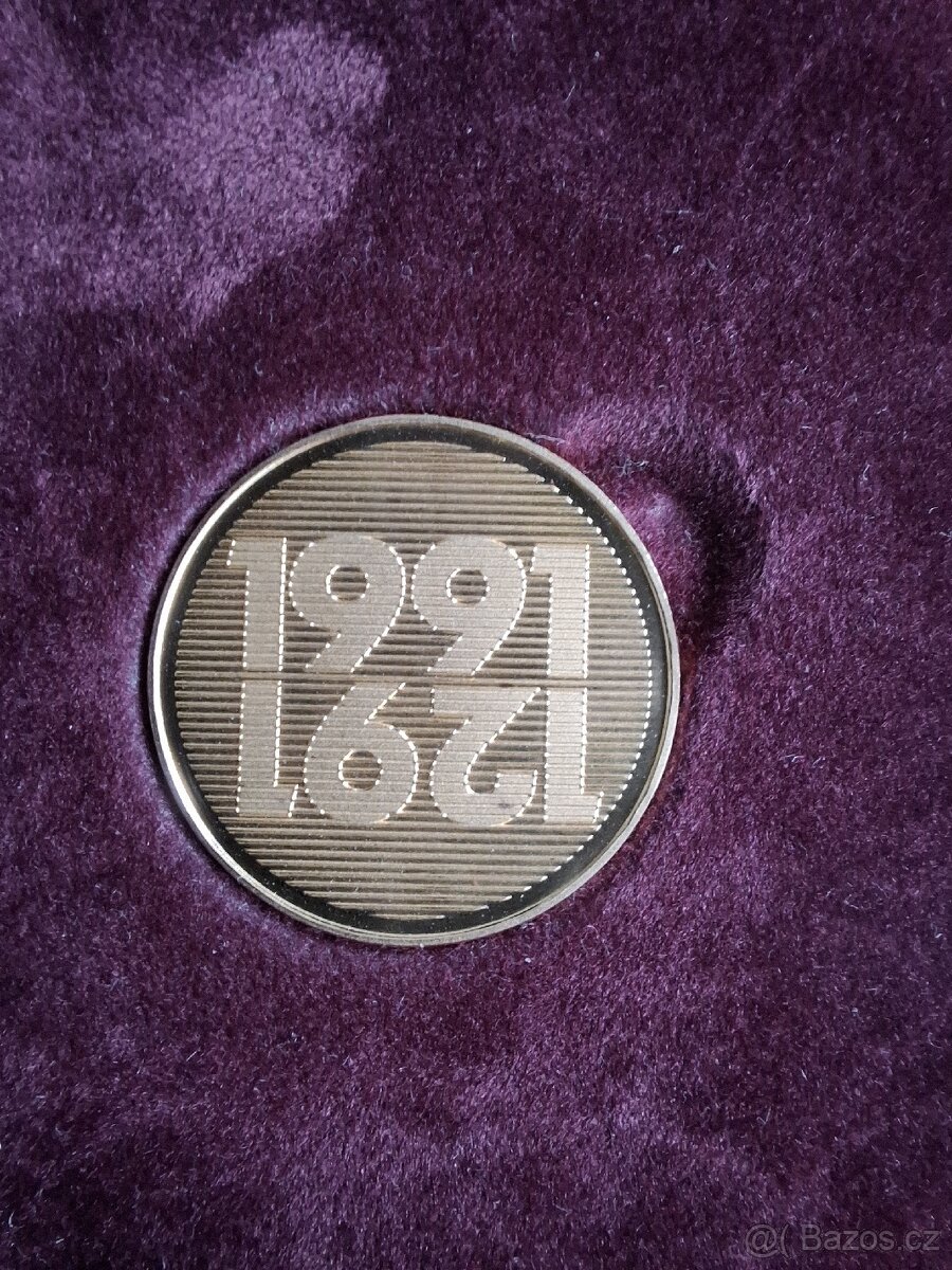 Zlatá mince 250fr - 2