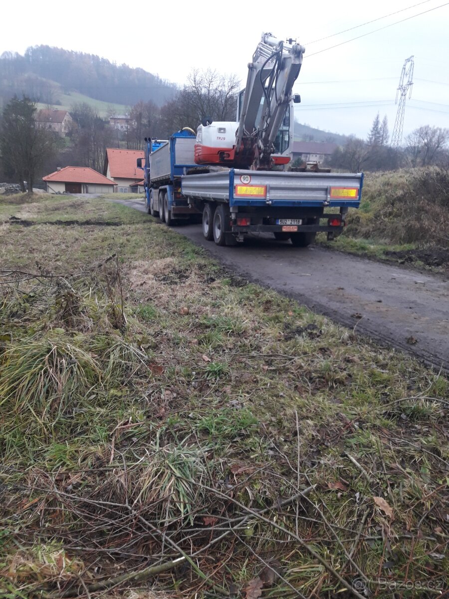 Sklápěcí tandem přepravník strojů - 2