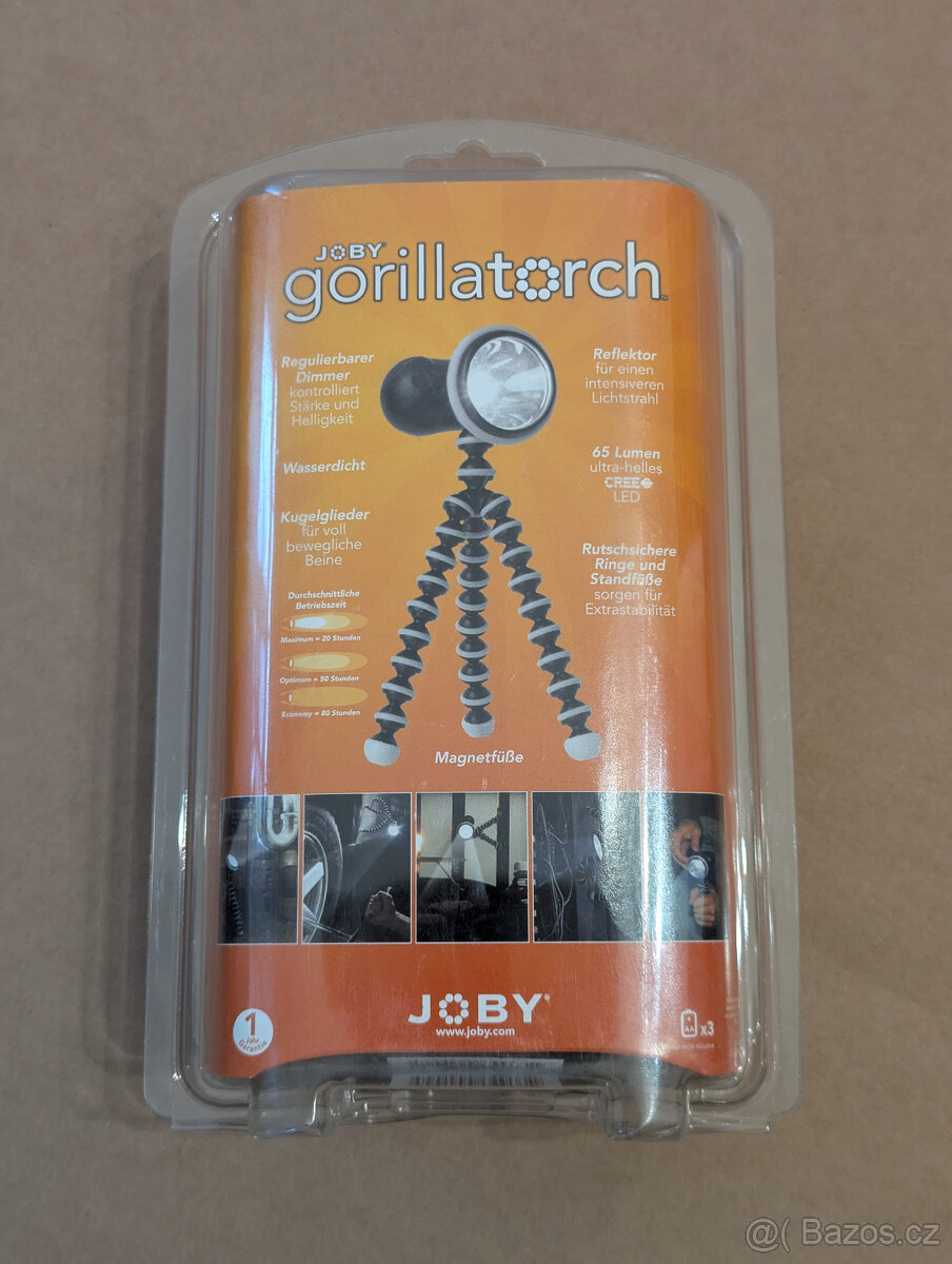 Joby Gorillatorch - flexibilní LED svítilna - 2