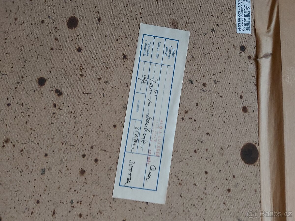 OBRAZ ALOIS LUKÁŠEK - 2